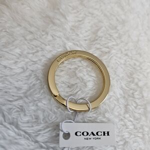 Coach Gold Key Ring